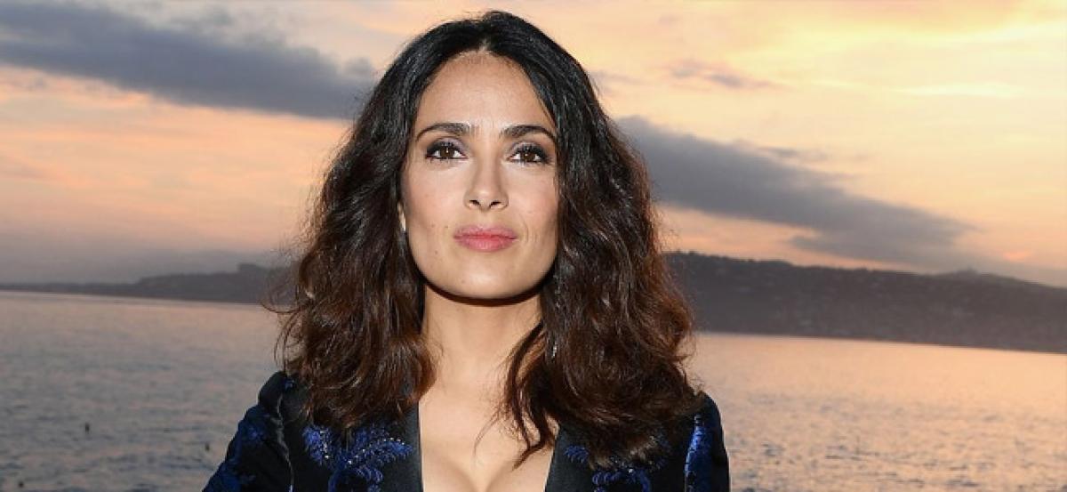 Salma Hayek was brainwashed into performing her own stunts